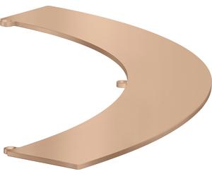 hansgrohe AXOR Estante Suite, metal, 505x636mm, 42006310, Color: Oro rojo cepillado