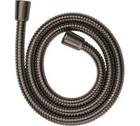 hansgrohe AXOR manguera de ducha efecto metal 1,25 m DN15, 28112340, Color: Cromo negro cepillado