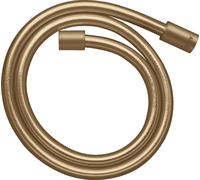 hansgrohe AXOR - Manguera de ducha efecto metal 1,25m, 28282140, Color: Bronce cepillado