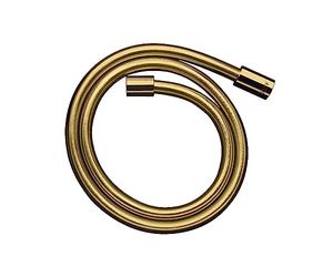 Hansgrohe Axor - Manguera de ducha efecto metal 1,25m; color: Óptica Oro Pulido