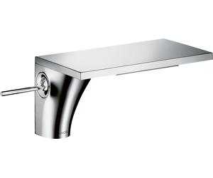 hansgrohe AXOR Massaud mezclador monomando de lavabo DN 15, 18010340, Color: Cromo negro cepillado