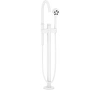 hansgrohe AXOR mezclador monomando de pie para bañera, proyección 220mm, 48210, 48440700, Color: blanco mate