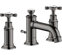 hansgrohe AXOR MONTREUX 3 orificios grifo de lavabo 30, juego de desagüe de b...