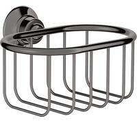 hansgrohe AXOR Montreux cesta de jabón, 42065330, color: Polished Black Chrome