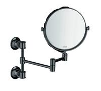 hansgrohe AXOR Montreux Espejo de afeitado, 42090330, Color: Cromo negro pulido