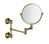 hansgrohe AXOR Montreux Espejo de afeitado, 42090990, Color: Óptica Oro Pulido