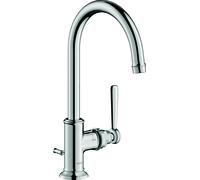 hansgrohe AXOR Montreux Mezclador monomando de lavabo 210, juego de desagüe, 16517000, Color: cromado