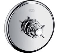 hansgrohe AXOR Montreux Termostato de alto caudal 59 l/min empotrado, 16815000, Color: cromado