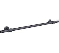 hansgrohe AXOR Montreux toallero de baño 600 mm, 42060340, Color: Cromo negro cepillado