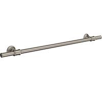 hansgrohe AXOR Montreux toallero de baño 600 mm, 42060800, Color: Óptica de acero inoxidable