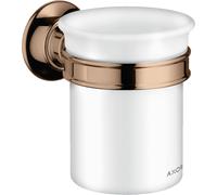 hansgrohe AXOR Montreux vaso de cepillo de dientes, 42134300, Color: Oro rojo pulido