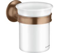 hansgrohe AXOR Montreux vaso de cepillo de dientes, 42134310, Color: Oro rojo cepillado