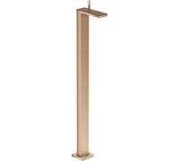 hansgrohe AXOR MyEdition Mezclador monomando de lavabo de pie con juego de desagüe, sin placa, 47042300, Color: Oro rojo pulido