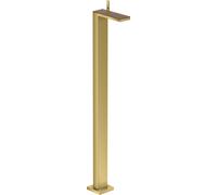 hansgrohe AXOR MyEdition Mezclador monomando de lavabo de pie con juego de desagüe, sin placa, 47042990, Color: Óptica Oro Pulido