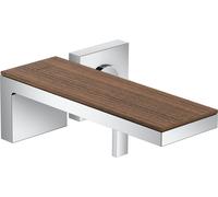 hansgrohe AXOR MyEdition Mezclador monomando de lavabo empotrado para montaje en pared, caño 221 mm, sin placa, 47062000, Color: cromado
