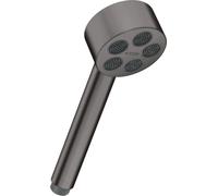 hansgrohe AXOR One ducha de mano 75 1jet EcoSmart, 48651340, Color: Cromo negro cepillado