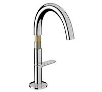 hansgrohe AXOR One mezclador de lavabo Select 170 con desagüe de apertura a presión, proyección de 140 mm, 48020000, Color: cromado