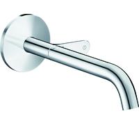 hansgrohe AXOR One mezclador de lavabo para montaje en pared Select+, empotrado, proyección 220mm, 48112000, Color: cromado