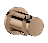 hansgrohe AXOR One portero redondo, 48780300, Color: Oro rojo pulido