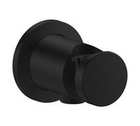 hansgrohe AXOR One portero redondo, 48780670, Color: negro mate