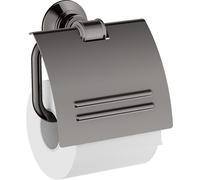 hansgrohe AXOR Portapapel de Montreux 000, 42036330, Color: Cromo negro pulido