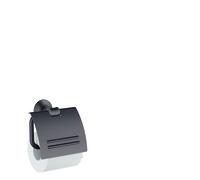 hansgrohe AXOR Portapapel de Montreux 000, 42036340, Color: Cromo negro cepillado