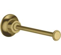 hansgrohe AXOR Portapapel de Montreux, 42028950, Color: Latón cepillado