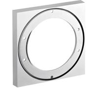 hansgrohe AXOR Rosa de extensión Citterio, 172x172mm, 97407800, Color: Óptica de acero inoxidable