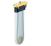 hansgrohe AXOR sBox set listo para usar softsquare, 28017250, Color: Óptica de oro cepillado