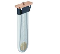 hansgrohe AXOR sBox set listo para usar softsquare, 28017300, Color: Oro rojo pulido