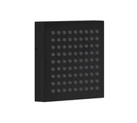 hansgrohe AXOR ShowerComposition Ducha de hombro 110/110, 1jet, 12596670, Color: negro mate