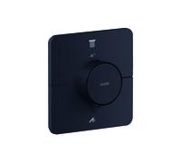 hansgrohe AXOR ShowerSelect ID termostato, empotrado, softsquare, 2 consumidores, 36754670, Color: negro mate