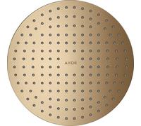 hansgrohe AXOR ShowerSolutions 250 Cabezal de ducha superior de 1 chorro, montado en el techo, 35287140, Color: Bronce cepillado