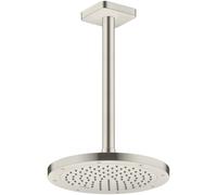 hansgrohe AXOR ShowerSolutions conexión de techo, 300mm, 26966800, Color: Óptica de acero inoxidable