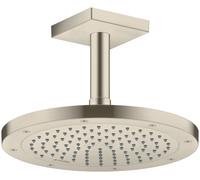 hansgrohe AXOR ShowerSolutions conexión de techo, angular, 100mm, 26437820, Color: Níquel Cepillado