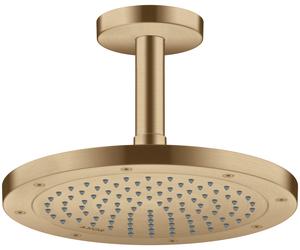hansgrohe AXOR ShowerSolutions de ducha Conexión al techo 100 mm, 26432140, Color: Bronce cepillado