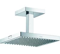 hansgrohe AXOR ShowerSolutions de ducha mural 240/240 1jet, conexión al techo, 10929000, Color: cromado