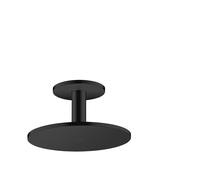 hansgrohe AXOR ShowerSolutions de ducha superior 300 2jet, conexión al techo, 35304670, Color: negro mate