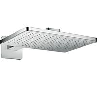 hansgrohe AXOR ShowerSolutions de duchas con rociador 460/300 2jet rose, brazo de ducha, 35275000, Color: cromado