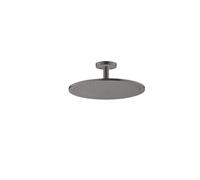 hansgrohe AXOR ShowerSolutions Ducha 350 1jet, conexión al techo, 26035340, Color: Cromo negro cepillado