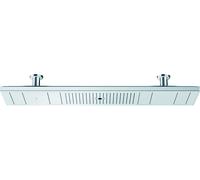 hansgrohe AXOR ShowerSolutions DuchaHeaven 1200/300 4jet, sin iluminación, 10637250, Color: Óptica de oro cepillado