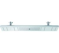 hansgrohe AXOR ShowerSolutions DuchaHeaven 1200/300 4jet, sin iluminación, 10637800, Color: Óptica de acero inoxidable