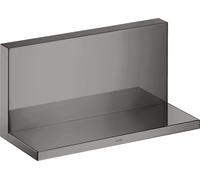 hansgrohe AXOR ShowerSolutions Estantería empotrada 24 x 12, 40873330, Color: Cromo negro pulido