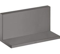 hansgrohe AXOR ShowerSolutions Estantería empotrada 24 x 12, 40873340, Color: Cromo negro cepillado