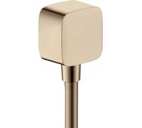 hansgrohe AXOR ShowerSolutions FixFit Conexión de manguera, 36731300, Color: Oro rojo pulido