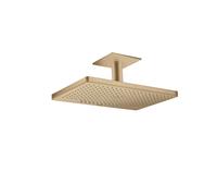 hansgrohe AXOR ShowerSolutions para duchas elevadas 460/300 2jet, conexión al techo, 35279140, Color: Bronce cepillado