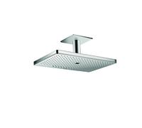 hansgrohe AXOR ShowerSolutions para duchas elevadas 460/300 3jet, conexión al techo, 35281000, Color: cromado