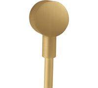 hansgrohe AXOR Starck FixFit Conexión de manguera Redondo, 27451250, Color: Óptica de oro cepillado