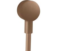 hansgrohe AXOR Starck FixFit Conexión de manguera Redondo, 27451310, Color: Oro rojo cepillado