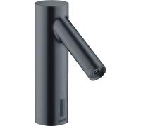 hansgrohe AXOR Starck Mezclador electrónico de lavabo DN15, a pilas, 10106340, Color: Cromo negro cepillado